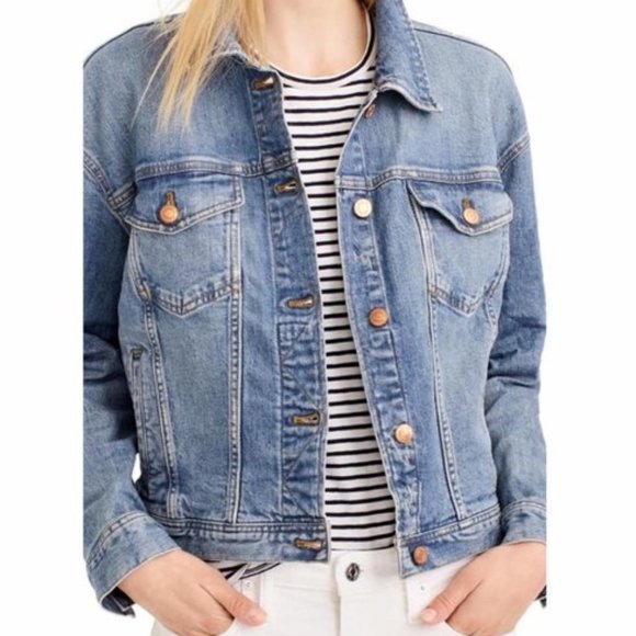 J. Crew Jackets & Blazers - J Crew ECO Denim Jacket
